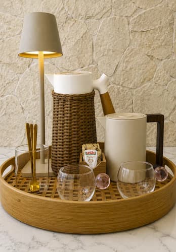 Kit 6 Xícaras Borossolicato Café Alça Vidro Rosa Rosa-claro Vidro