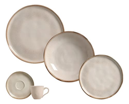 Aparelho De Jantar 30 Peças Bio Raio Porto Brasil Bio Raio