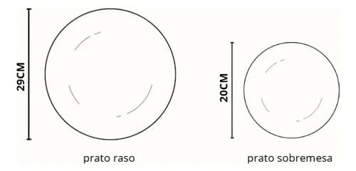 Jogo De Prato Porcelama Strip 12 Peças Alleanza Verde-escuro Geométrico