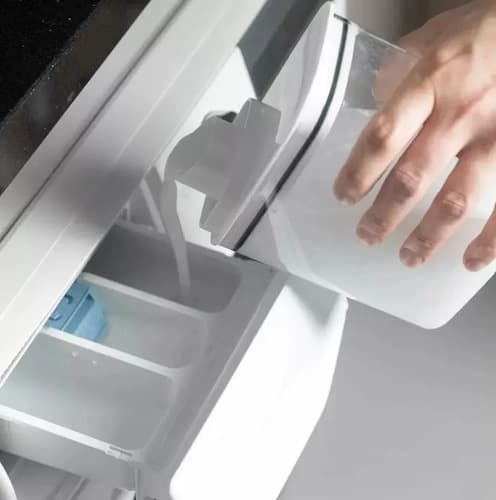Kit 2 Dispenser Organizador Lavanderia Sabão Amaciante 1,5l Cinza
